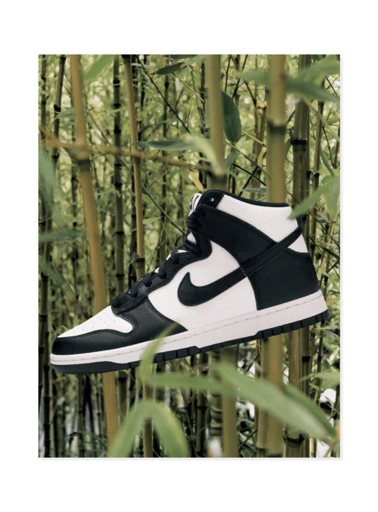 Obraz na płótnie Nike Dunk High "Panda"