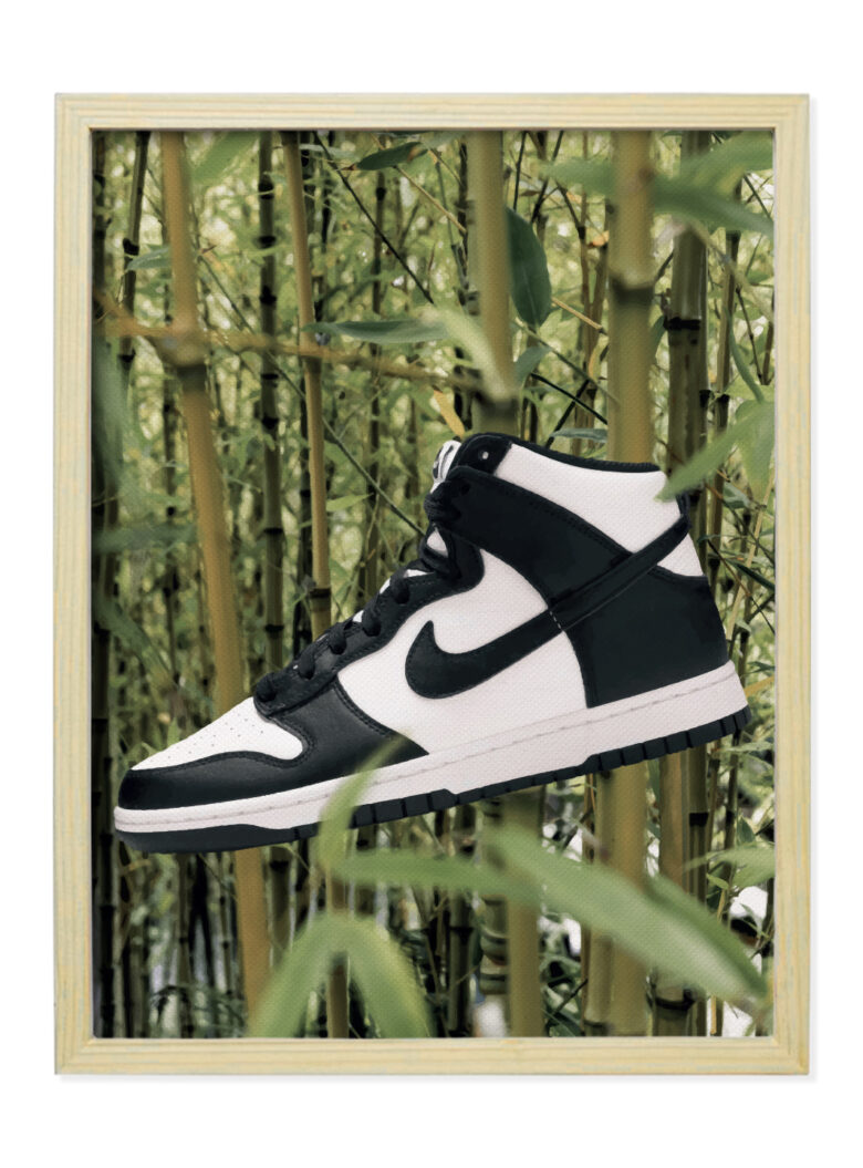 Obraz na płótnie Nike Dunk High Panda