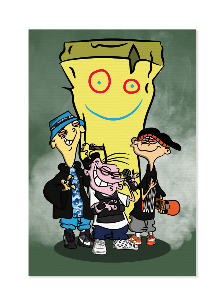 Obraz na płótnie Ed, Edd i Eddy