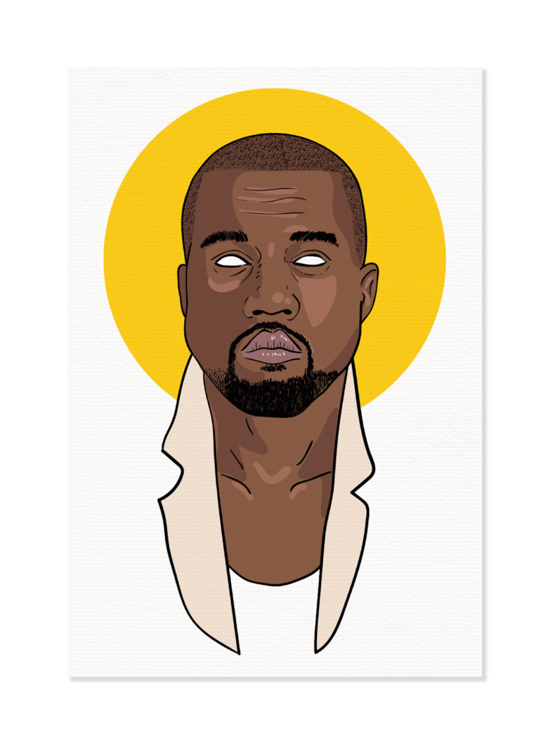 Obraz na płótnie Kanye West